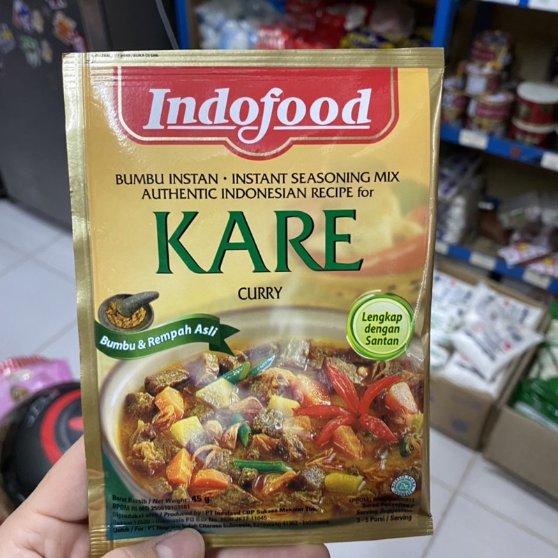 

(45gr) Indofood/ Indofood Bumbu Kare