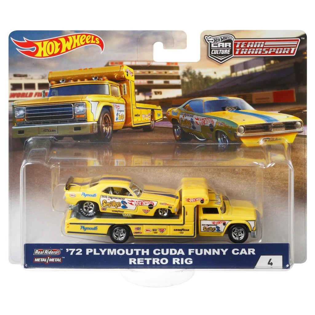 Jual TT4 72 PLYMOUTH CUDA FUNNY CAR RETRO RIG Car Culture Team