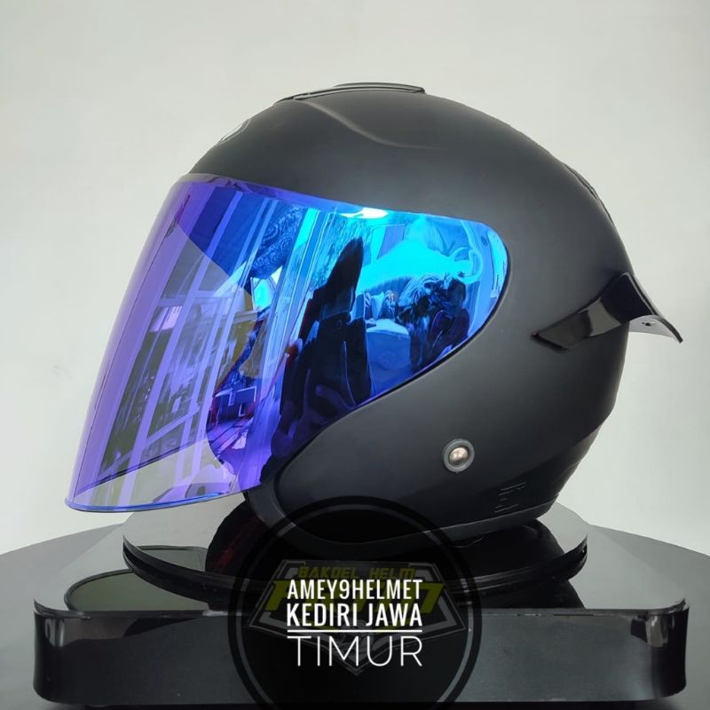 Helm Replika Kyoto Paket Ganteng Spoiler Original Sni