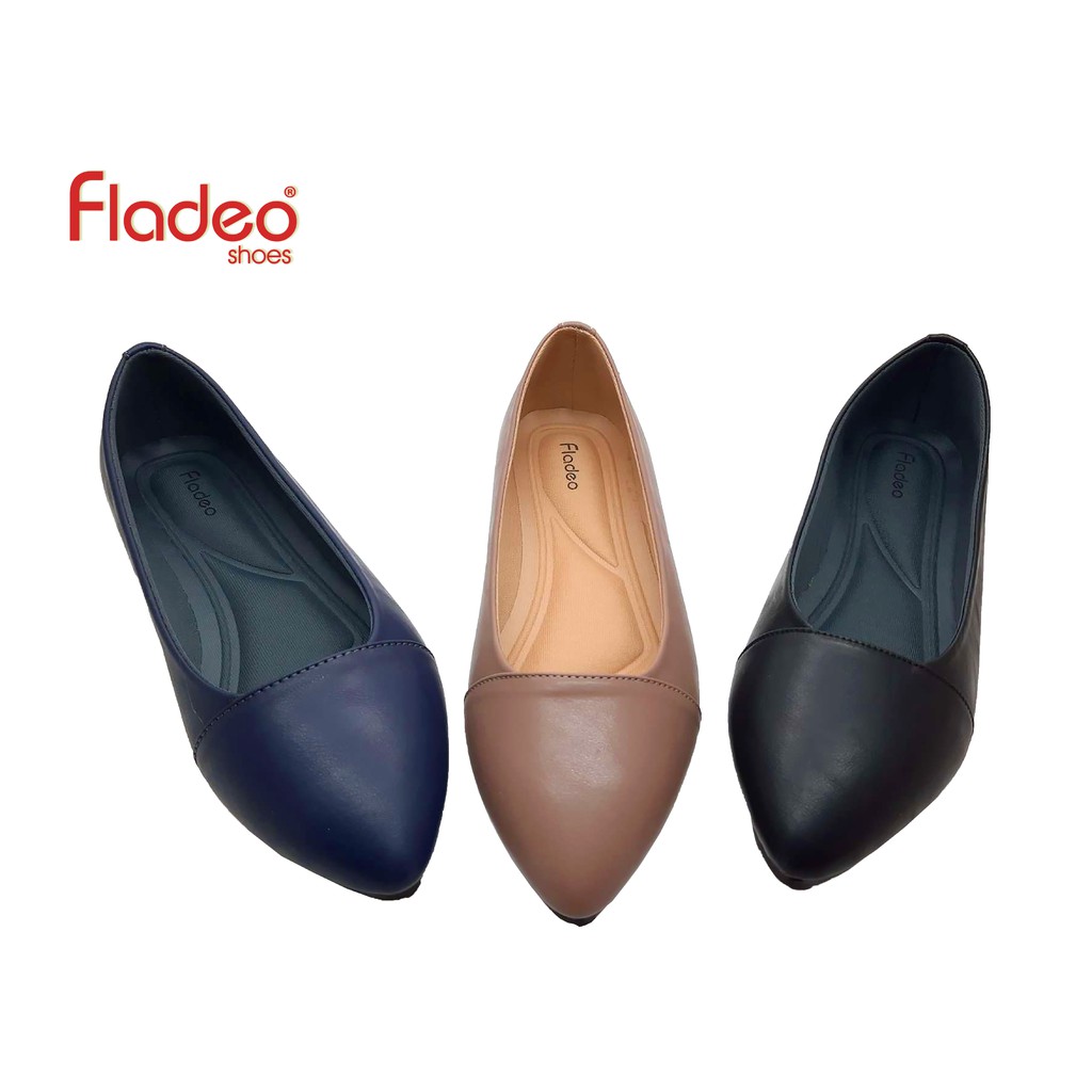 Fladeo D20 LSB337 1WH Flat  Shoes  Ladies Casual Flat  