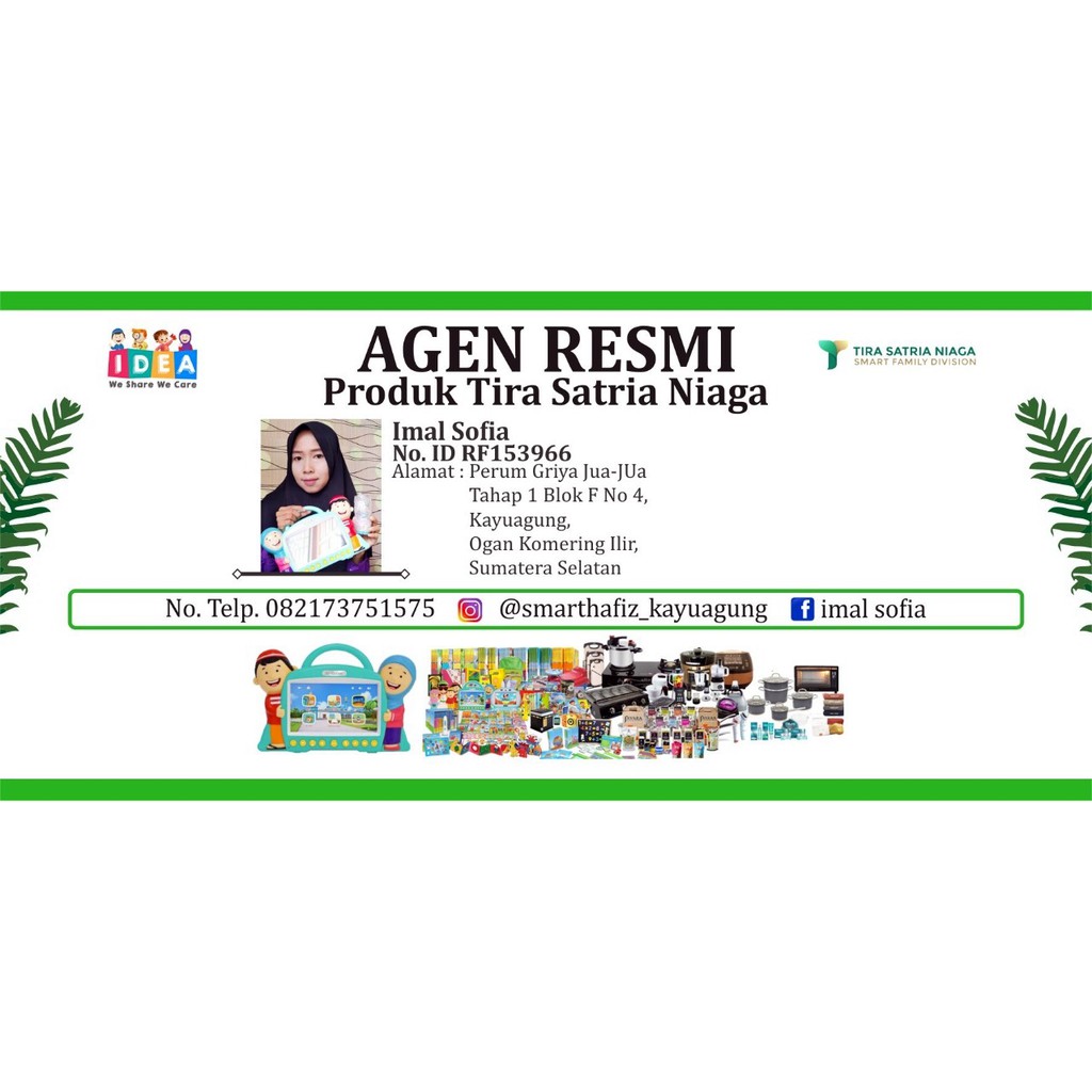 Banner 1,5 x 0,7 m - Agen Resmi Produk Tira Satria Niaga