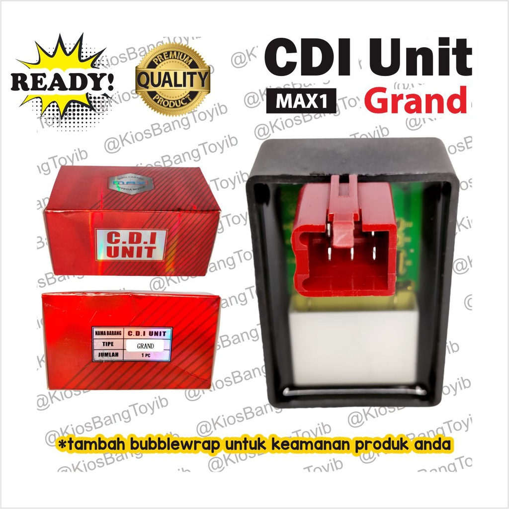 CDI ECU Unit Grand Legenda Revo Supra Fit (MAX1)