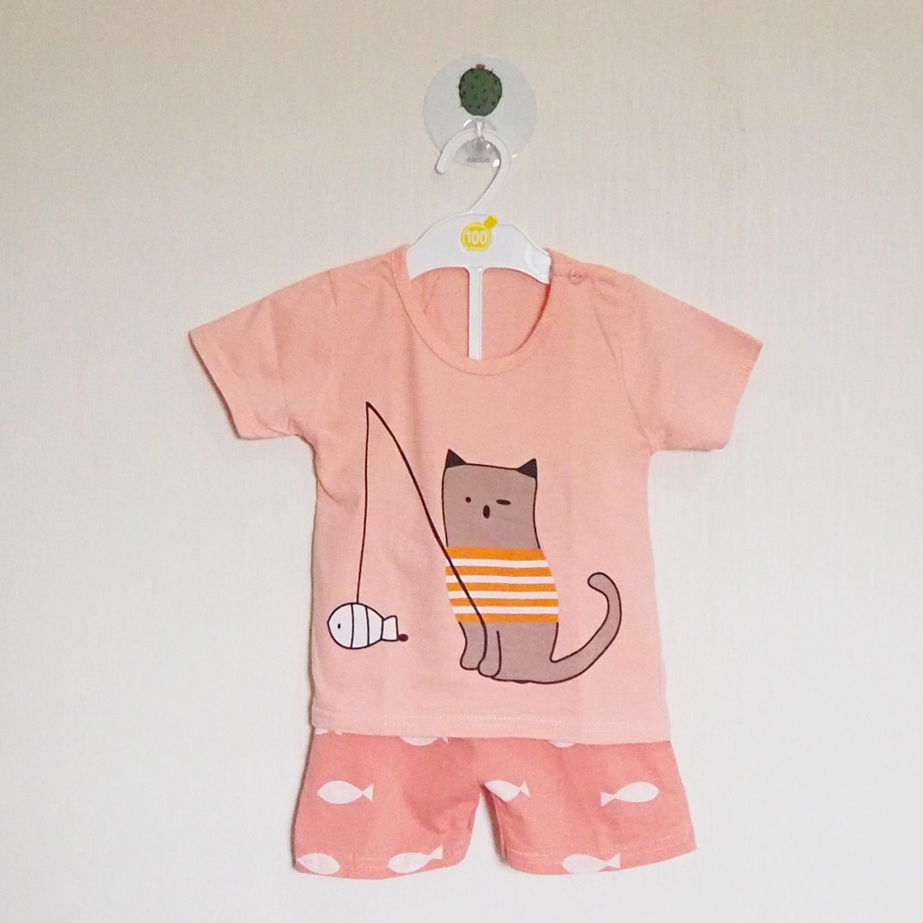 Baju Setelan Anak Bayi Perempuan Lucu Import 1-3 Tahun