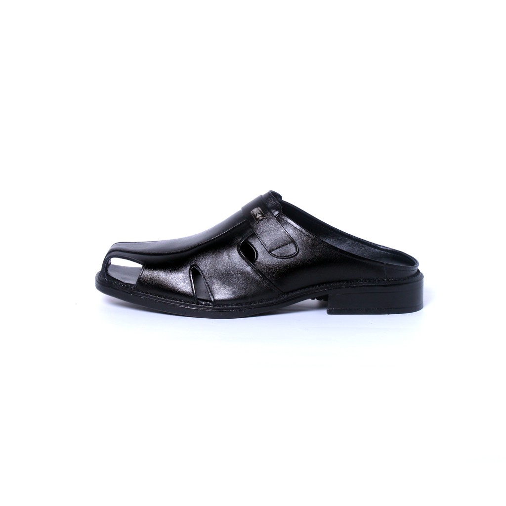 Sepatu Sandal Pria Kulit Asli Rasheda VL 01 Selop Tutong Bustong Big Size