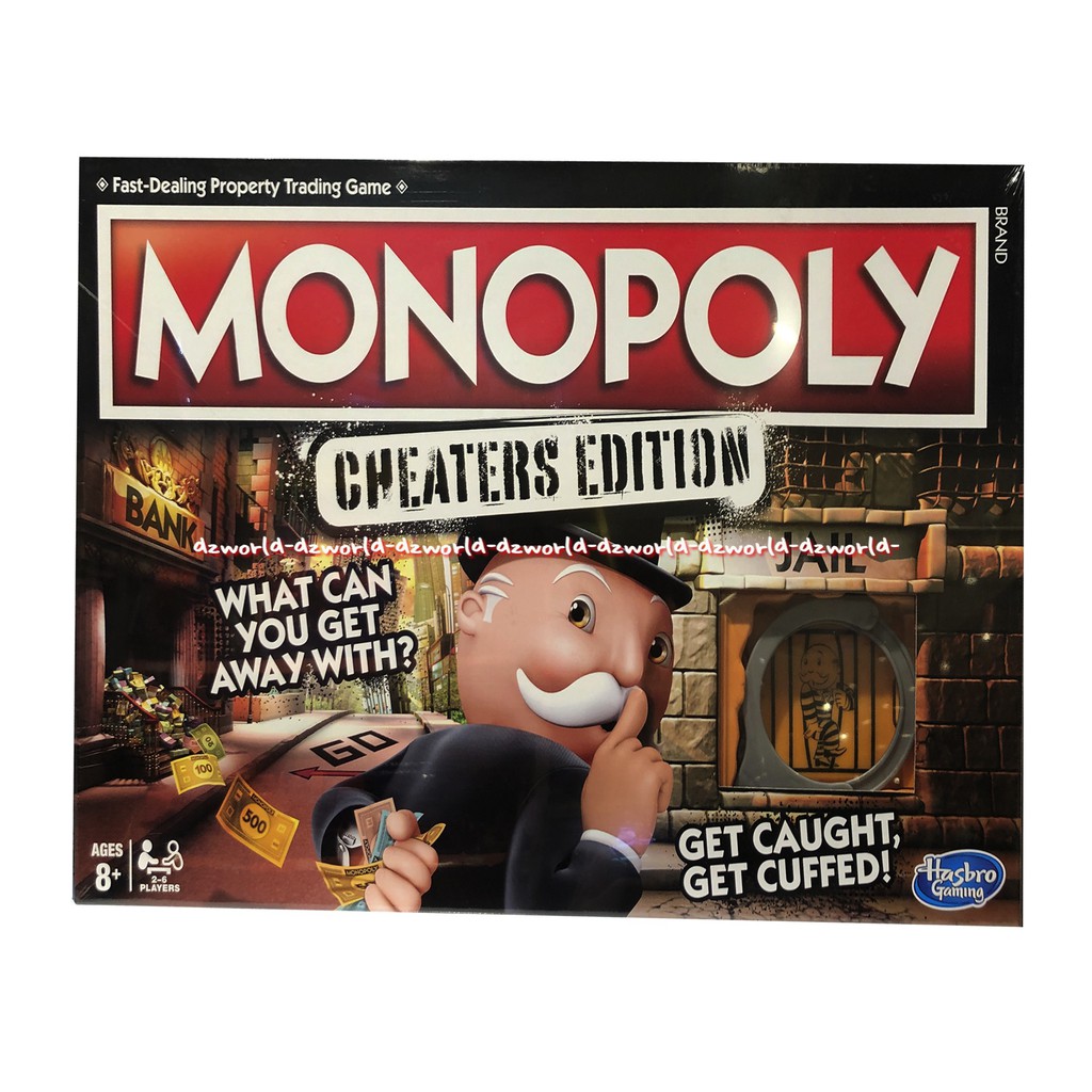 Monopoly Cheates Edition What Can You Get Away With Permainan Monopoli Import