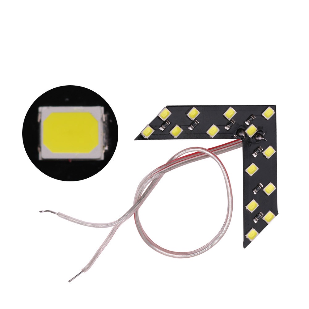 Panel Panah 14smd LED Untuk Lampu Sein Spion Mobil DC 12V