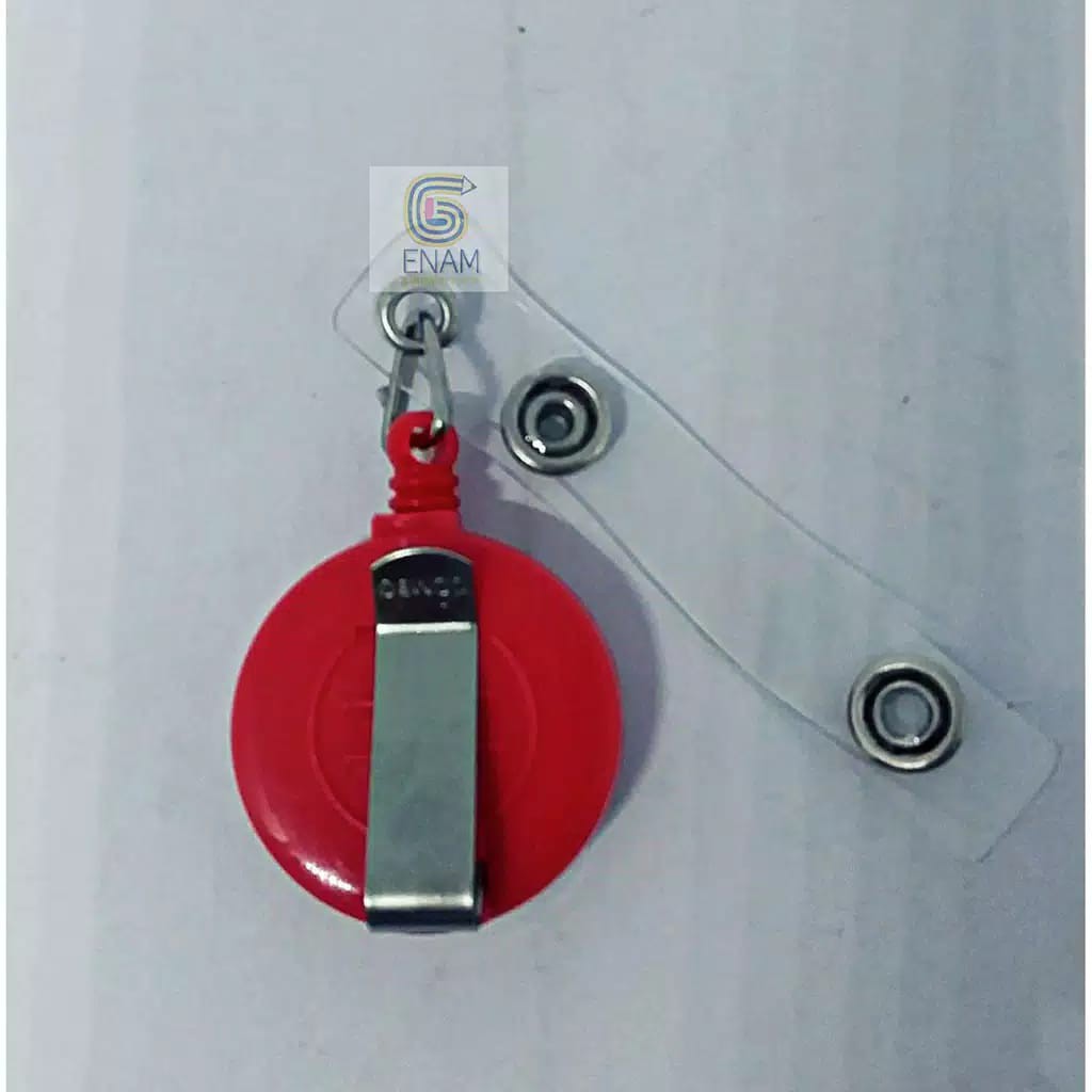 

Id Card / Jepit Id Card Yoyo Warna Merah 1Pcs