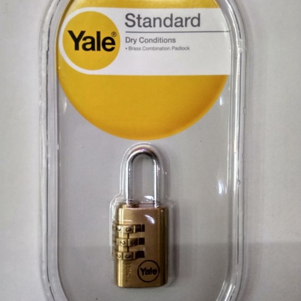 Berkualitas Yale Gembok Y150221201  Nomor Gembok  Promo Yale Koper Yale Gembok