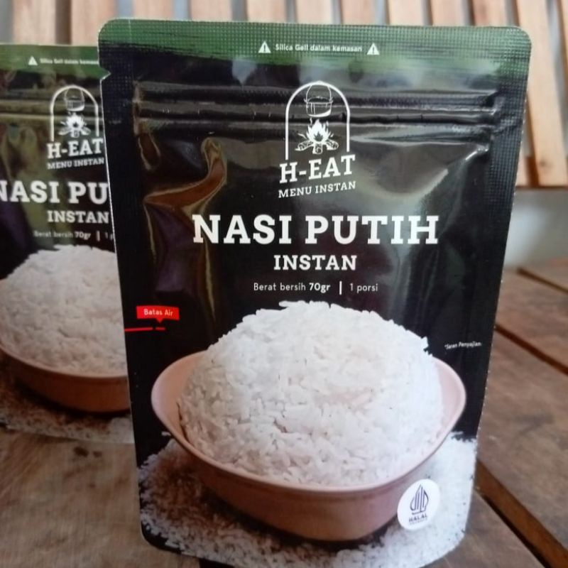 

H-EAT NASI PUTIH INSTAN 1 PORSI