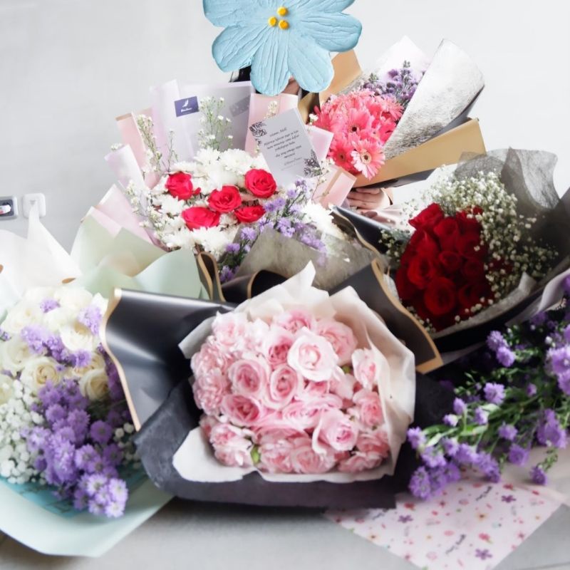 roses bouquet-buket bunga mawar asli- buket bunga depok-buket bunga wisuda- buket nikahan- buket lam