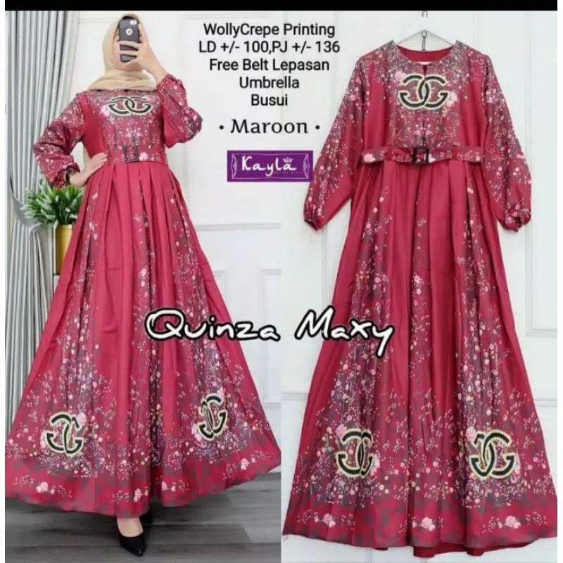 Gamis Quinza Maxy