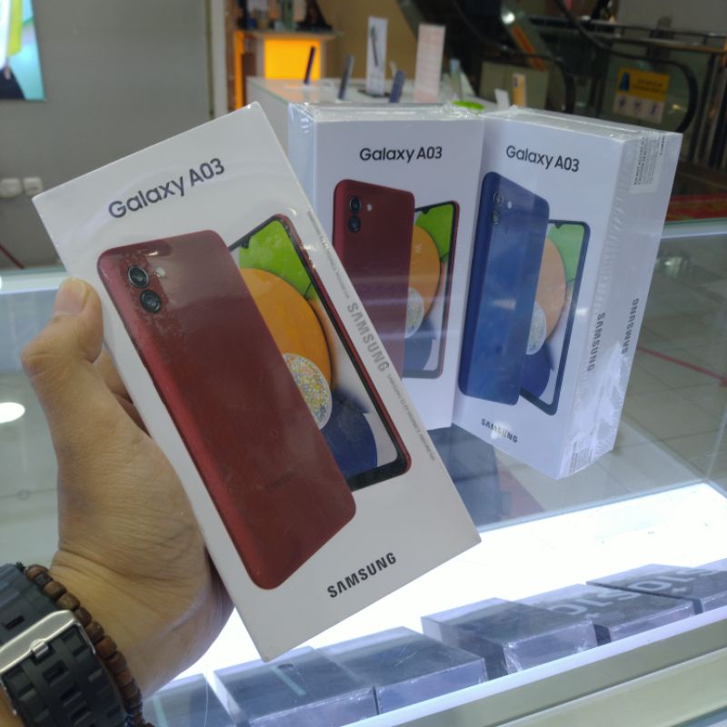 Samsung A03 3/32GB, Samsung A03 4/64GB Garansi Resmi