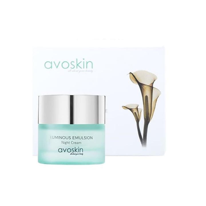 Avoskin Luminous Emulsion Night Cream 2 Pcs