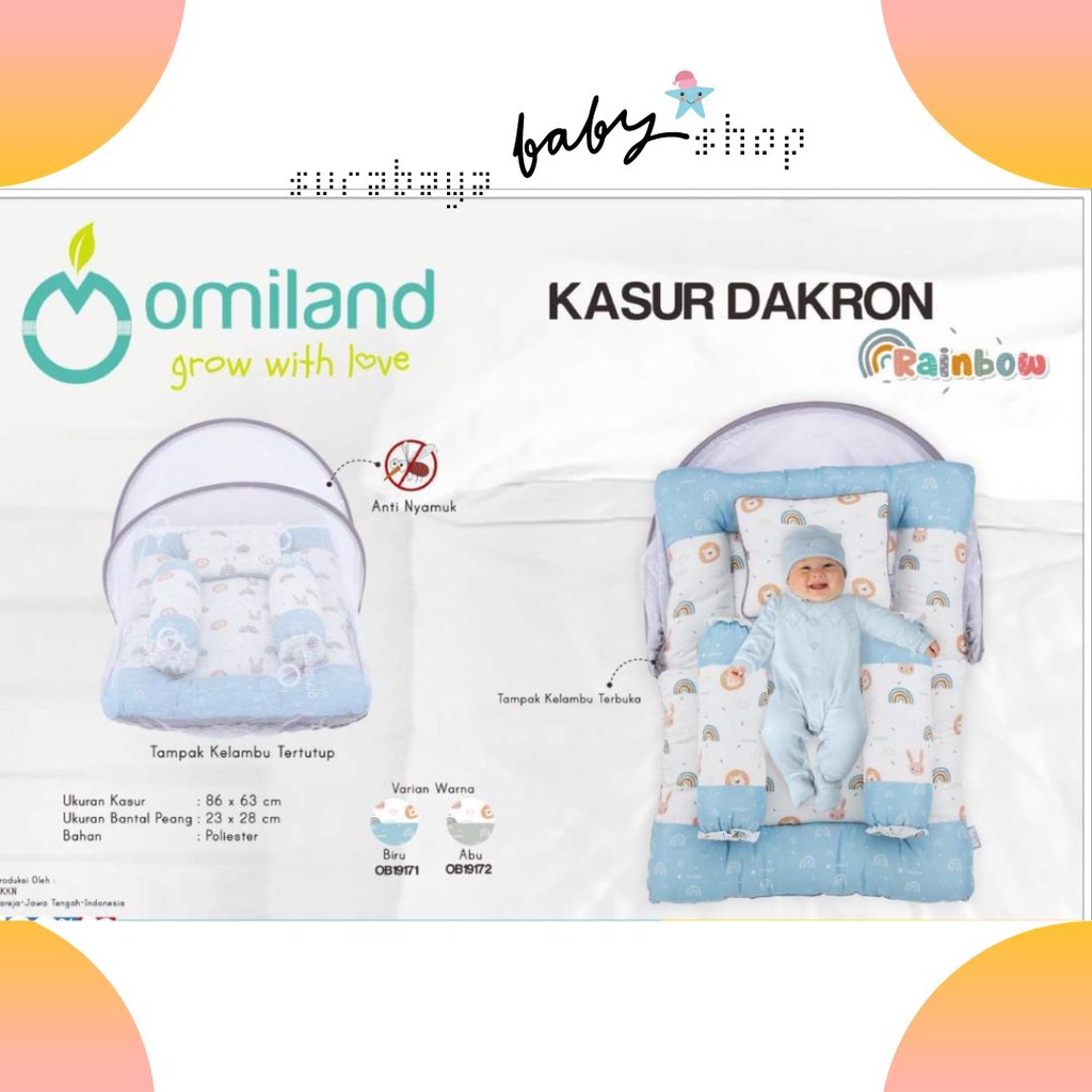 OMILAND KASUR BAYI DAKRON RAINBOW SERIES - OB191712