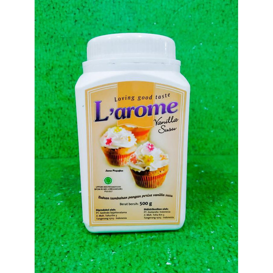 

(BISA COD) Larome Vanilla Susu 500gr
