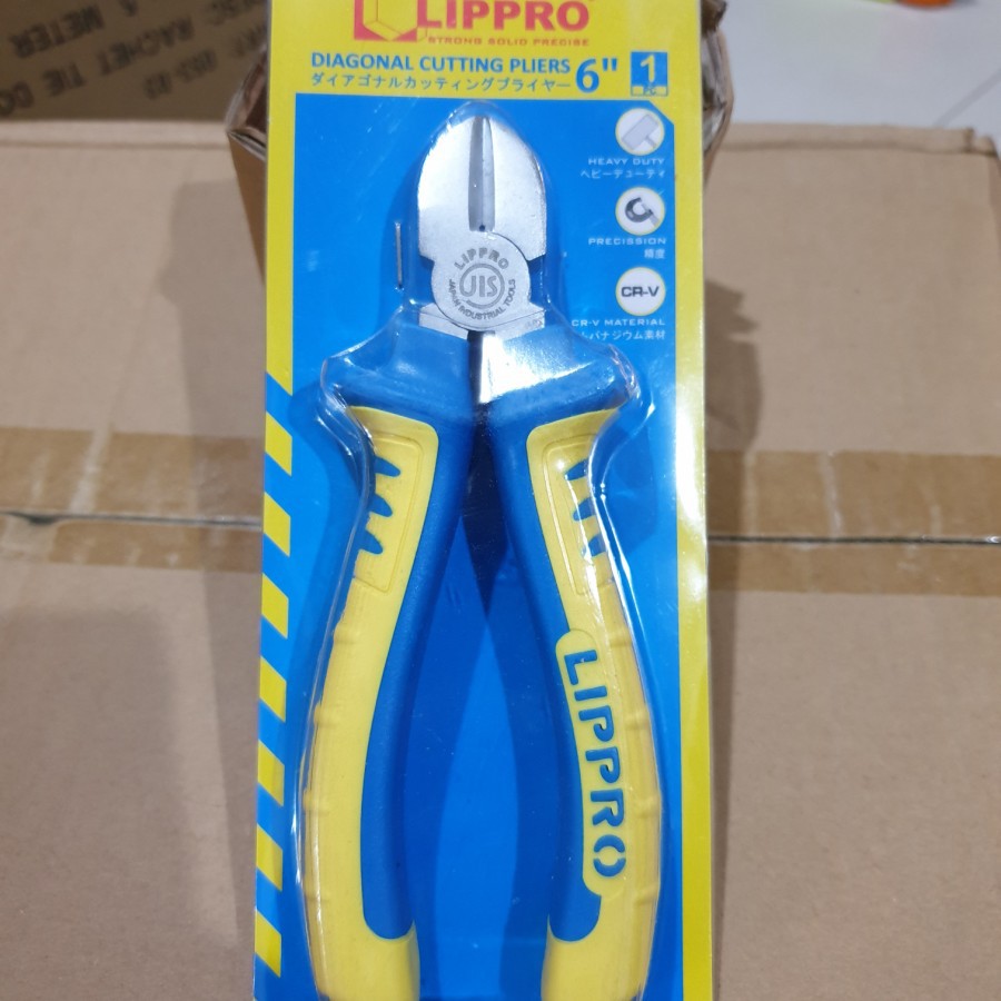 LIPPRO TANG POTONG 6 inch DIAGONAL CUTTING PLIERS LIPRO 6 INCHI