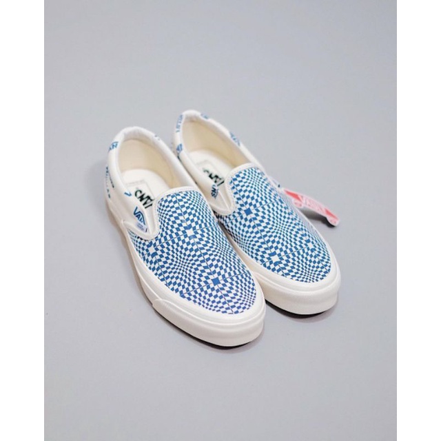 Vans Slip On Vault OG LX Optical Warp Checkerboard Original