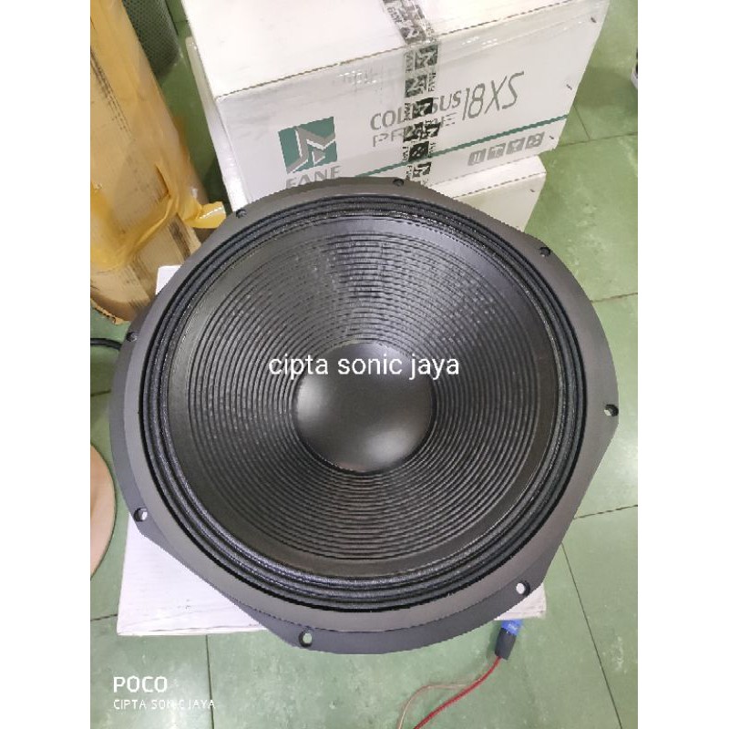 speaker fane 18XS colossus prime 18 inch 18 XS original