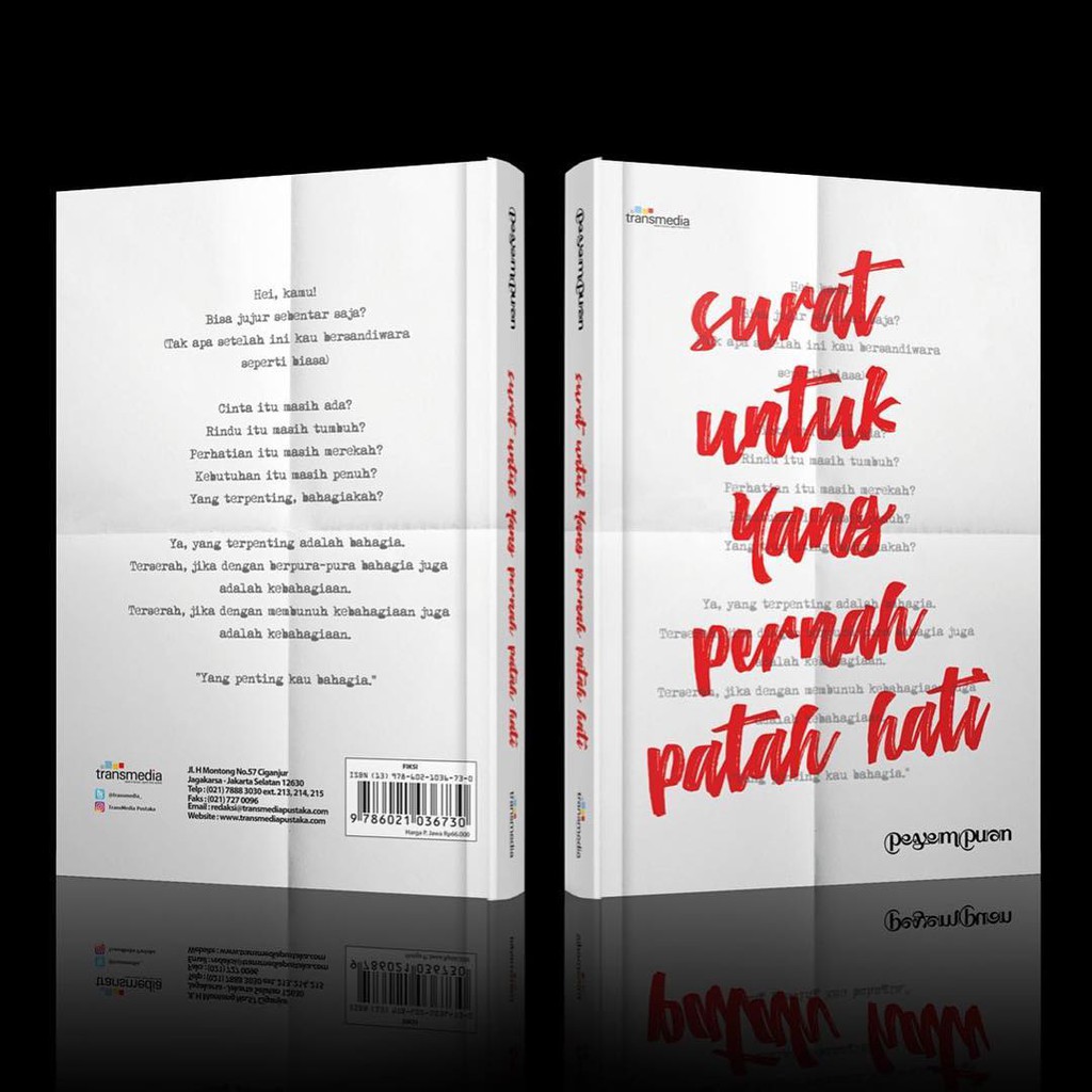 

Surat untuk yang Pernah Patah Hati @peyempuan by TransmediaPustaka