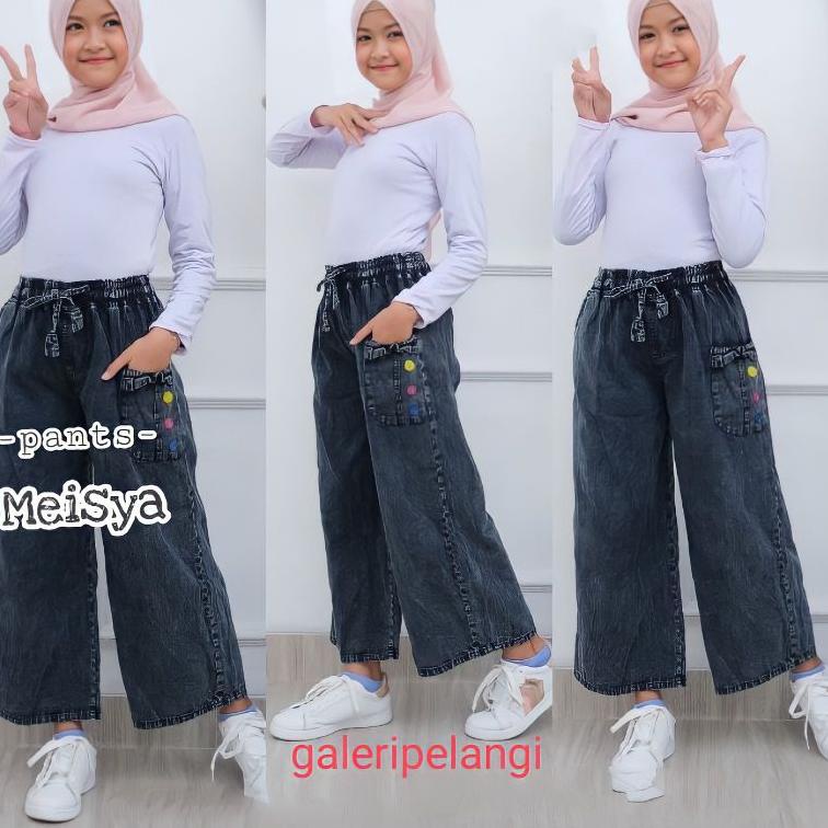 [SLT.22Jn22n] KULOT JEANS ANAK 6-14 TAHUN-KULOT ANAK PEREMPUAN-KULOT ANAK JEANS-KULOT ANAK JEANS PER