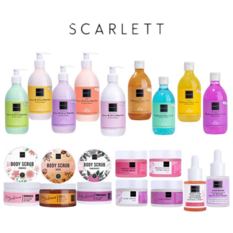 SCARLETT WHITENING BODY LOTION/BODY LOTION SCARLETT/BODY LOTION SCARLETT ORIGINAL/SCARLETT BODY LOTI