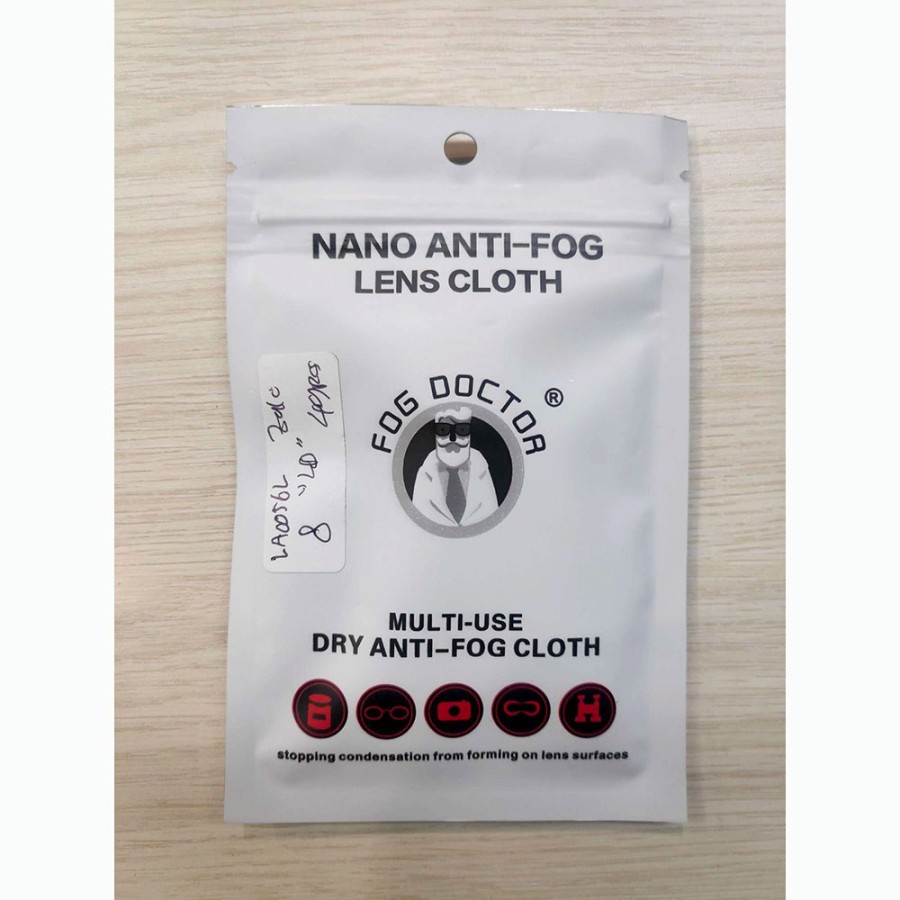 Kain Lap Kacamata Anti-Fog Microfiber Glasses Cleaner - AF01 - Gray