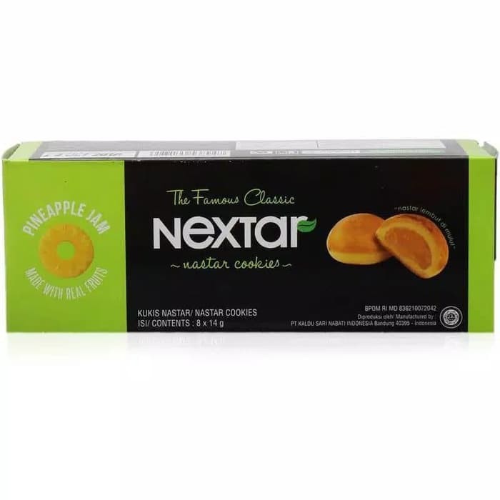 

Nextar Nastar Pineapple Jam 112gr (8 pcs x 14gr)