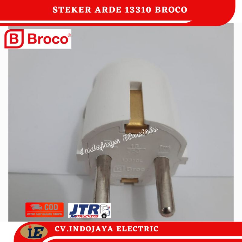 Steker Arde Broco 13310 Colokan dengan Arde