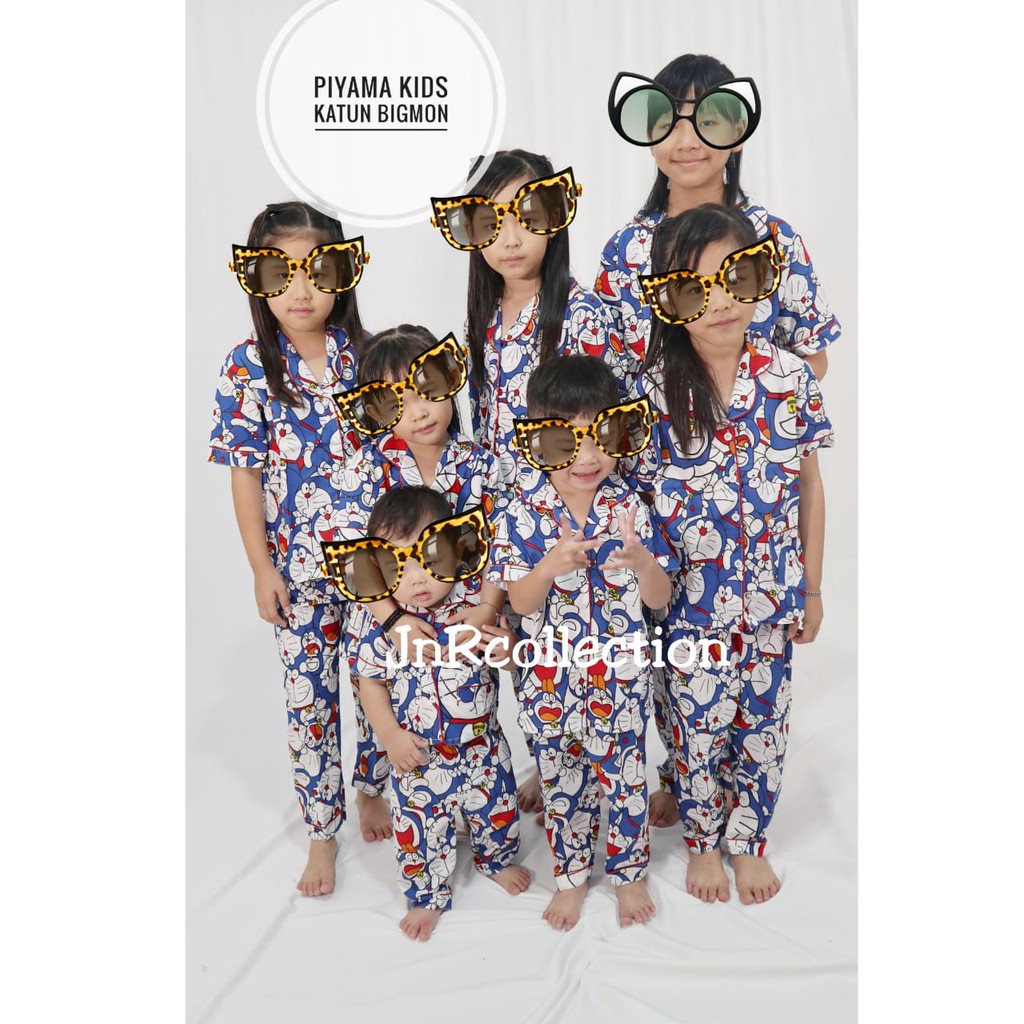 bisa couple ibu dan anak motif bigmon