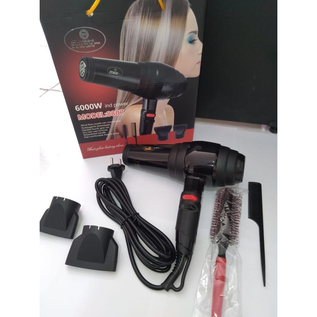 HAIRDRYER 8807 SN MAX BRA / HAIRDRYER PENGERING RAMBUT SALON