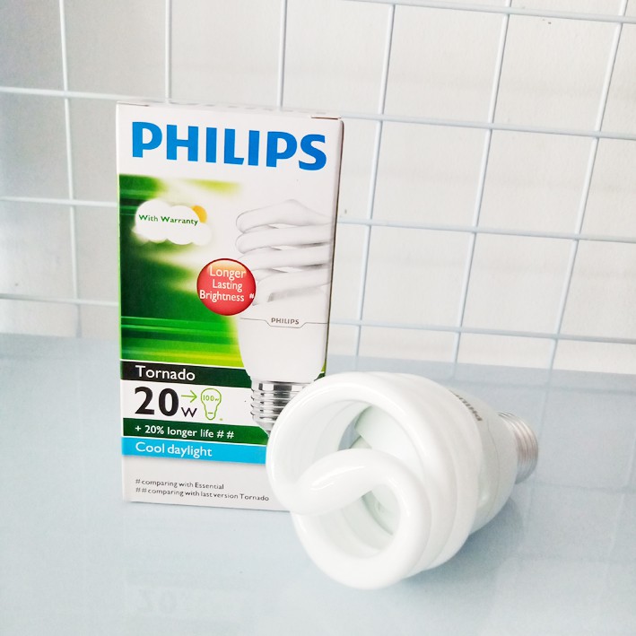 LAMPU PHILIPS TORNADO 20W