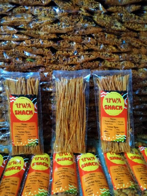 Mie Lidi Kemasan 40Gram Paket 100Pcs Bisa Mix Makaroni Spiral  UWA SNACK