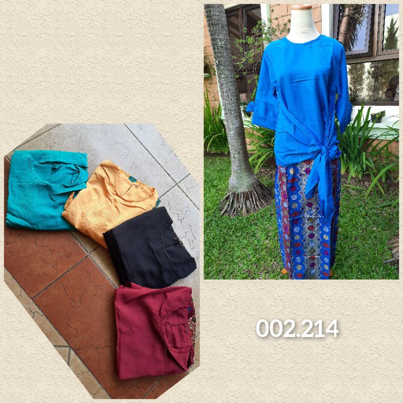 Setelan Batik Kebaya Wanita Modern Kondangan