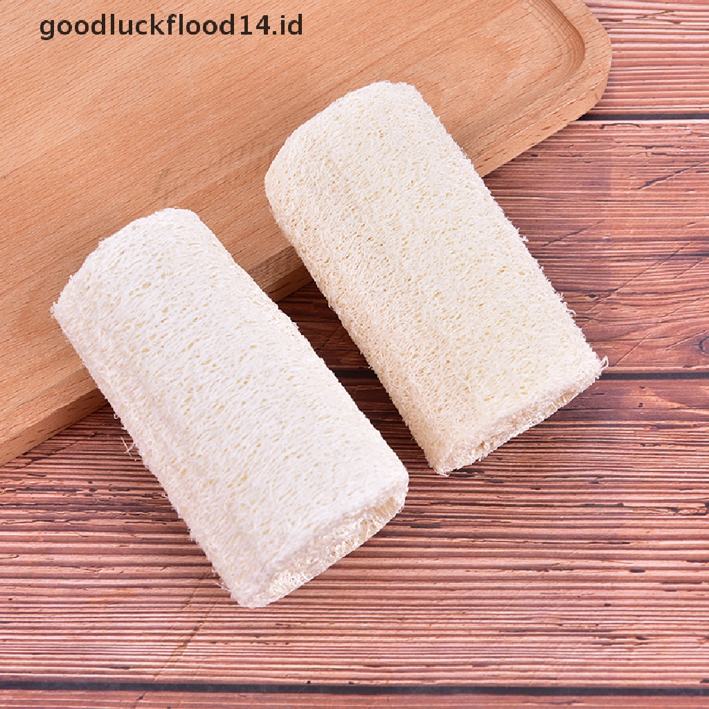 [OOID] 6 Pcs Organic Loofahs Loofah Spa Exfoliating Scrubber Natural Luffa ID