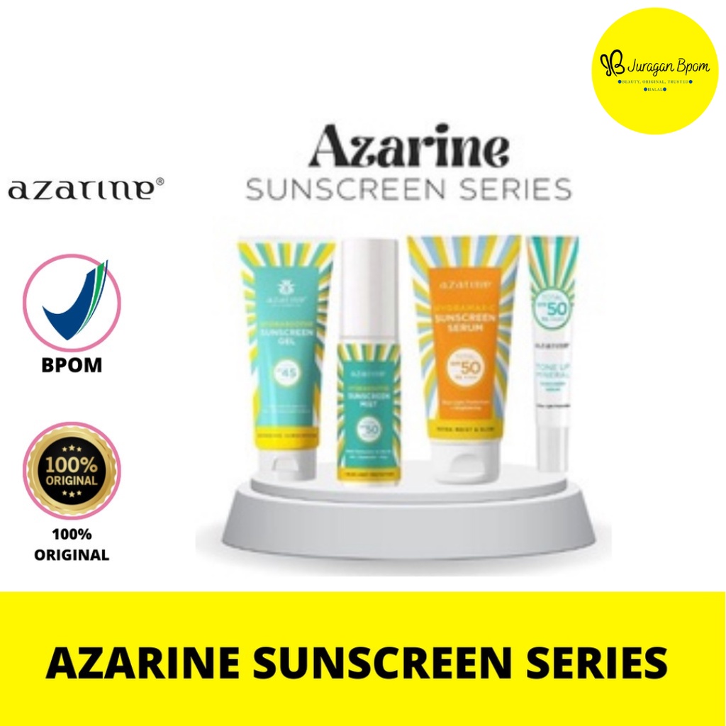 READY AZARINE SUNSCREEN SERIES / SPF 45 HYDRASHOOTHE SUNSCREEN GEL SPF45 / SUNSCREEN MIST / HYDRA MA