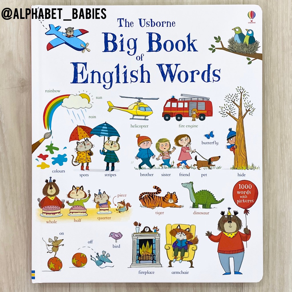 Usborne Big Book of English Words