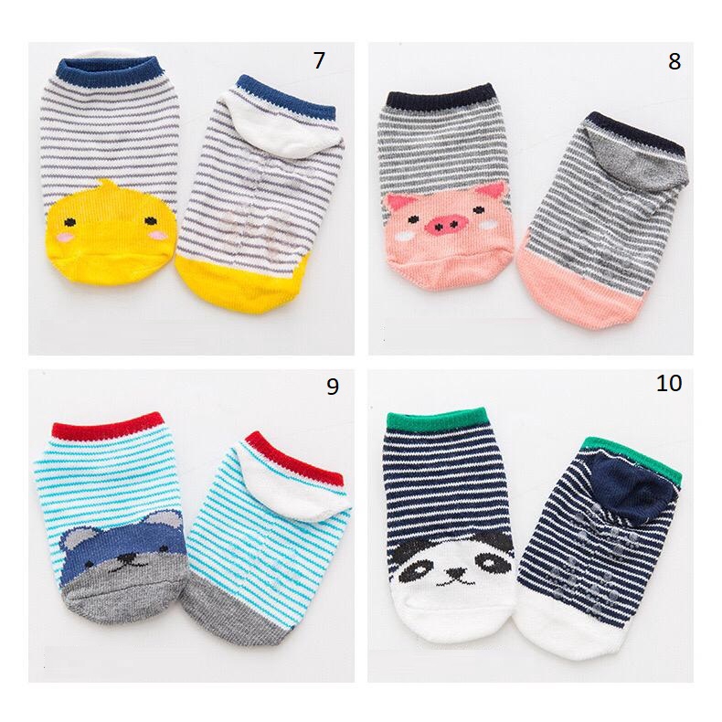 ☀ INDOLAND ☀ R149 Kaos Kaki Anak Bayi Korea Kaos Kaki Anti Slip Lici Bayi 3D Cute Animal BreaThable