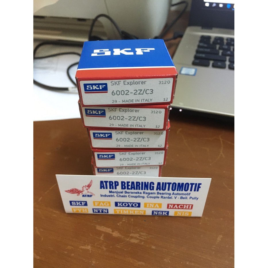 BALL BEARING 6002 2Z/C3 6002 ZZ C3  SKF