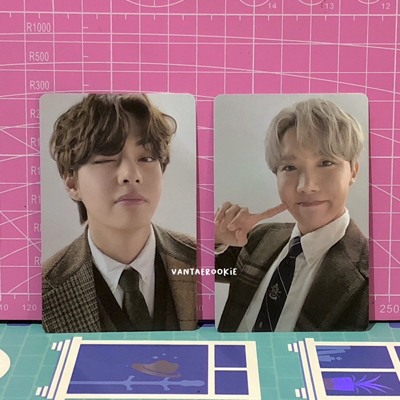 READY photocard readystock d-9 day 9 taehyung tae jhope bts vhope sharing festa d-day calendar pc