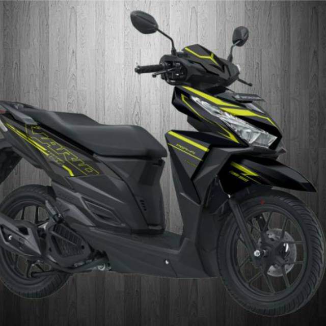 striping stiker polet bodyprinting sticker variasi custom decal motor Honda Vario LED 125/150  Vario