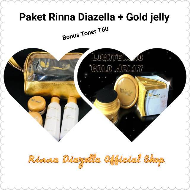 PAKET CREAM RD RINNA DIAZELLA ORIGINAL TERBARU(BPOM)&amp;Ecer Siang Malam Sabun Night Glow Day Emollient