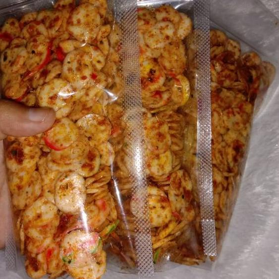 

SEBLAK KERING Snack Camilan Kerupuk Seblak Pedas Jeruk Asin Kekinian