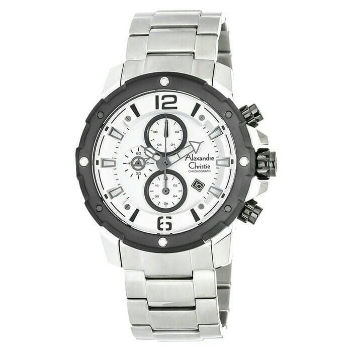ALEXANDRE CHRISTIE AC 6410 PRIA SILVER WHITE ORIGINAL