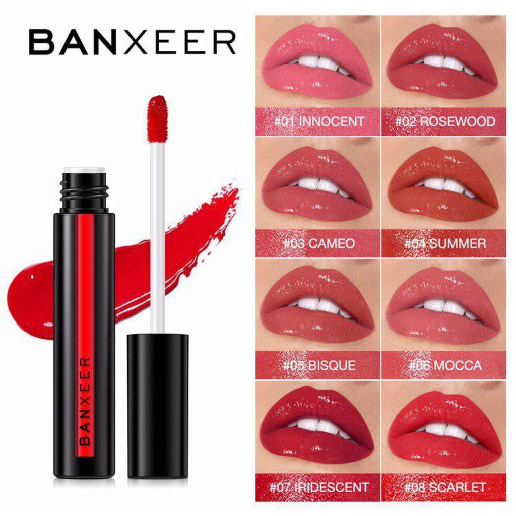 Banxeer Lipstick Matte Cair Tahan Lama Dan Anti Air BX07 / EMPEROR