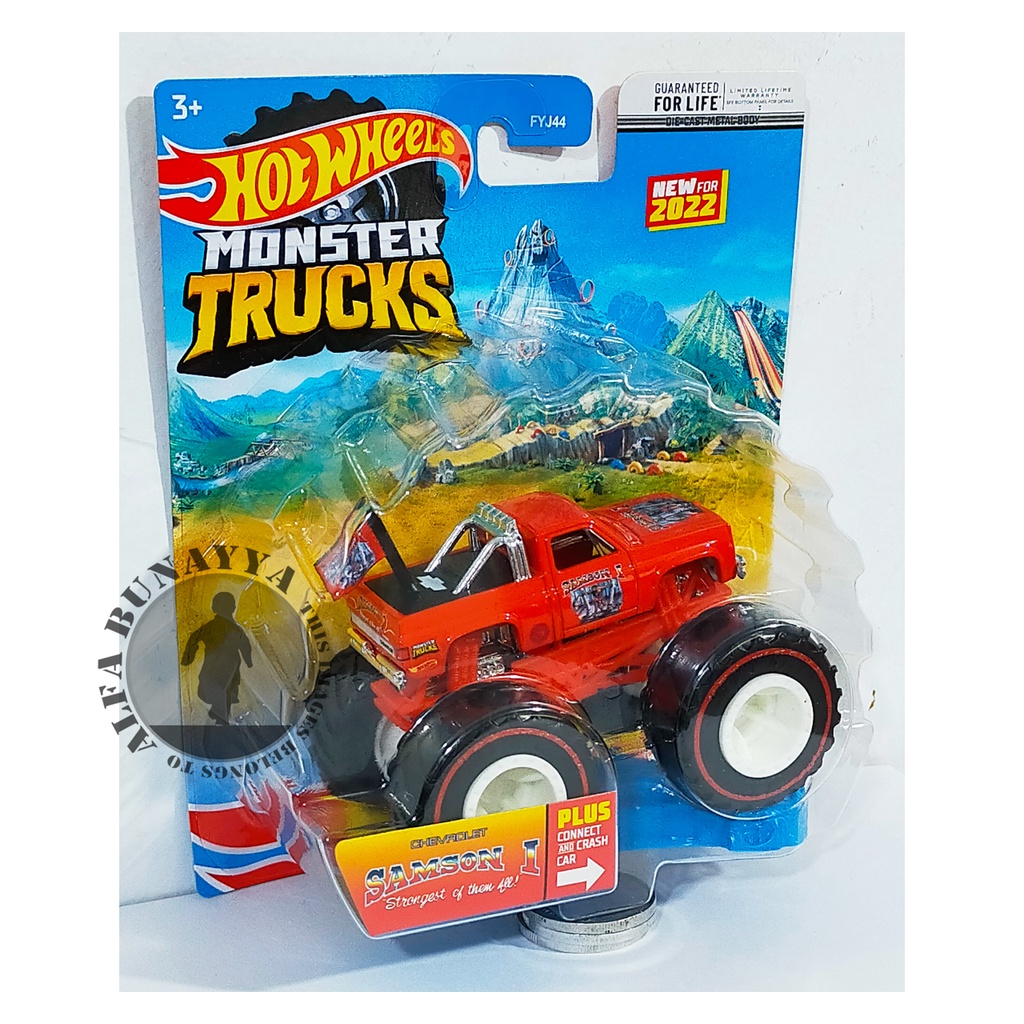 Hot Wheels Monster Trucks - CHEVY PICK UP SERIES - Hotwheels Truck Original - Mainan Diecast Truk