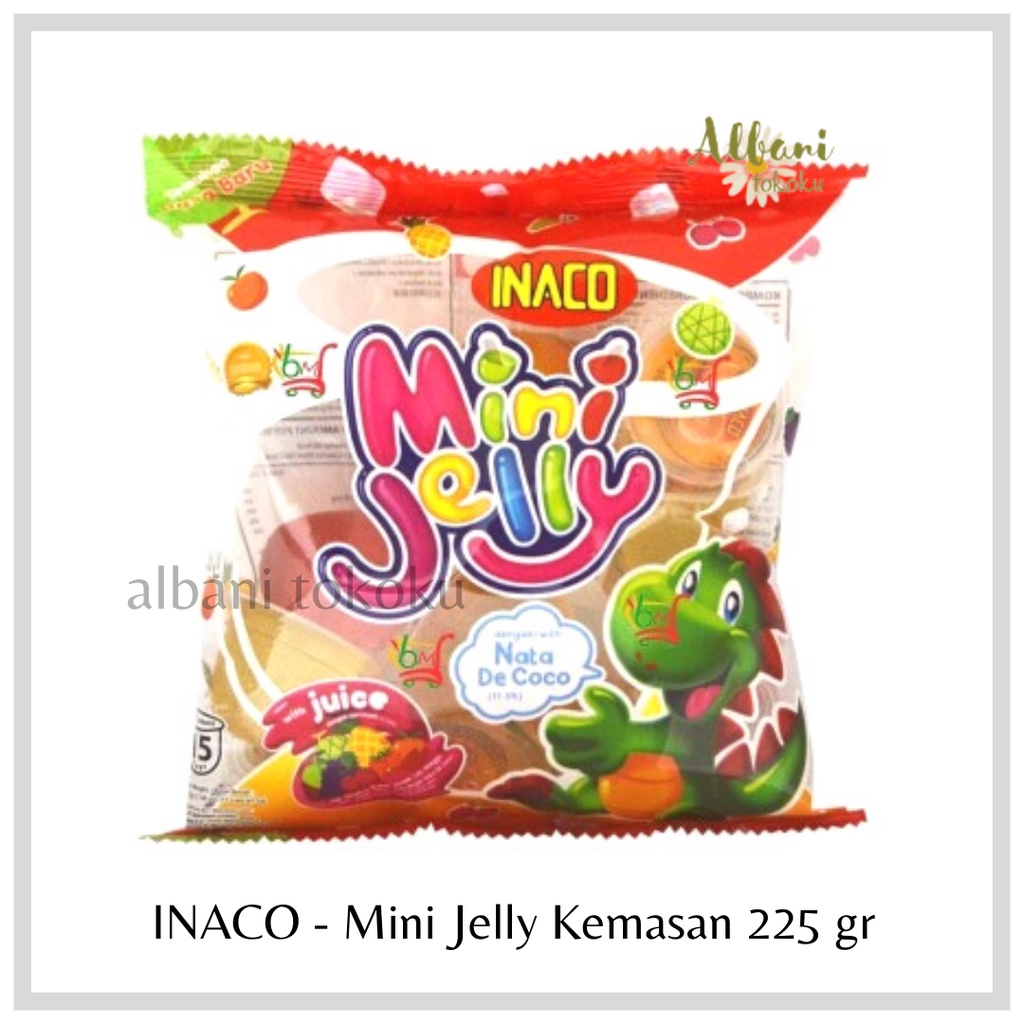 

❤️ Albani ❤️ PROMO INACO - Mini Jelly Inaco 225 gr - Jelly Inaco Isi 15 Pcs - Kemasan 225 gr - Jelly Inaco - Jajan Lebaran