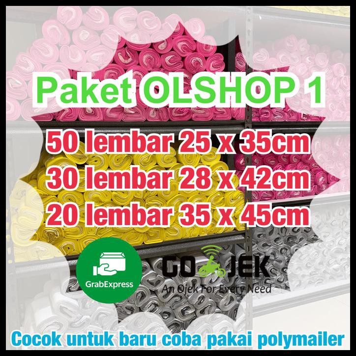 

Buruan Serbu Polymailer Campur Ukuran Besar