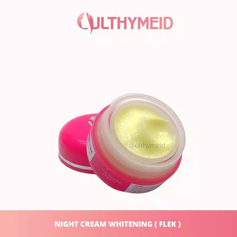 ulthyme night whitening krim (flek) malam