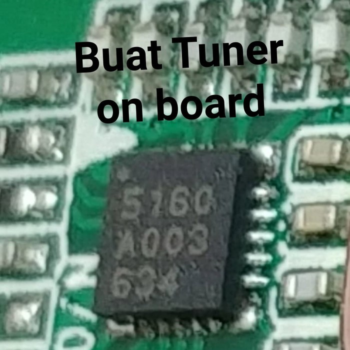 Sparepart TV LED IC Tuner on board RDA5160 5160 QFN RDA 5160