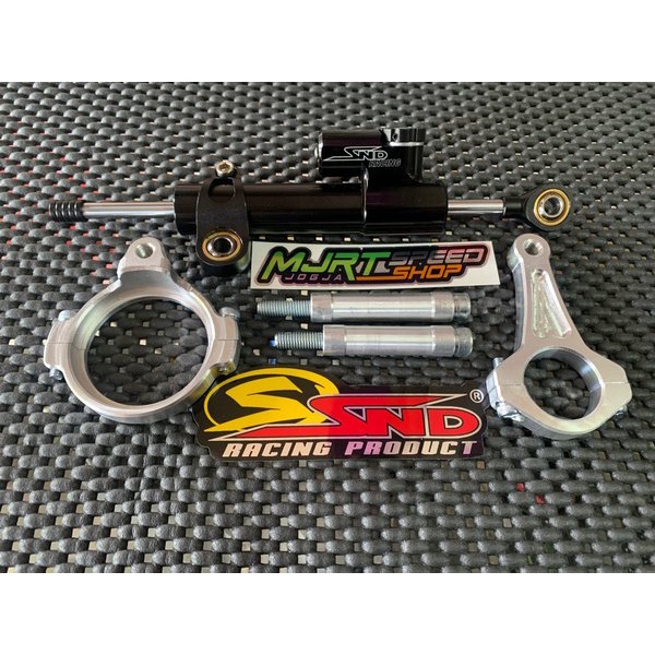 READY KAK Steering Damper SND Racing dan Bracket BPro Racing PNP for Ninja150 R RR S Kiss ORIGINAL